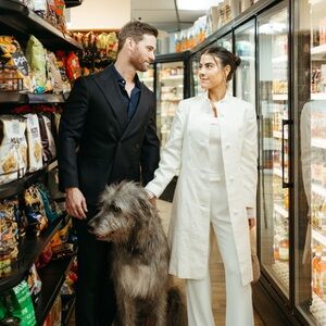 Vintage jacquard white jacket